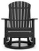 Signature Design Black Swivel Glider Chair