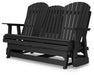 Signature Design Black Glider Loveseat