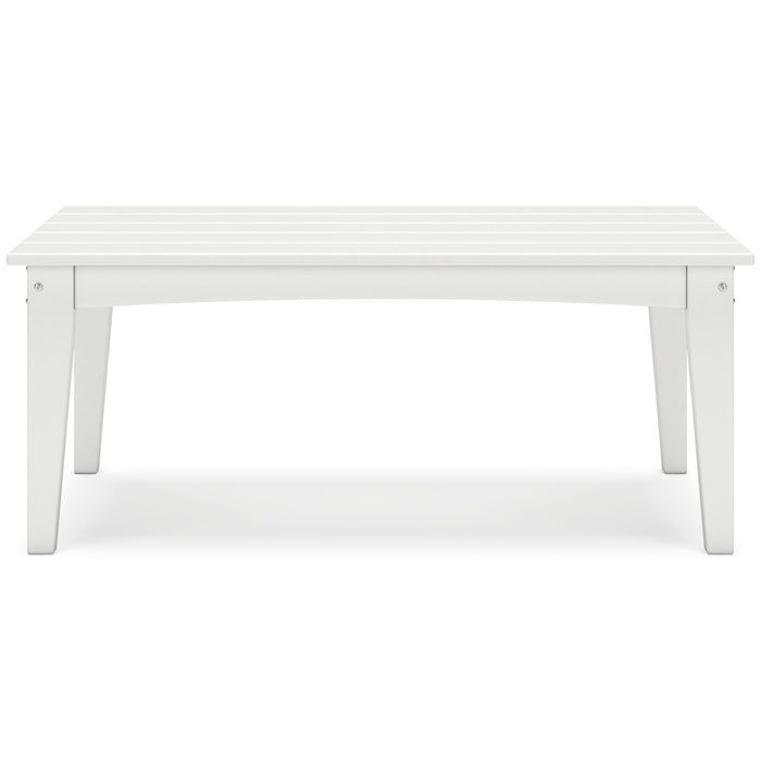 Signature Design White Rectangular Cocktail Table