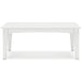 Signature Design White Rectangular Cocktail Table