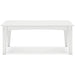 Signature Design White Rectangular Cocktail Table