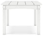 Signature Design White Rectangular Cocktail Table