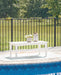 Signature Design White Rectangular Cocktail Table