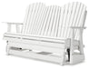 Signature Design White Glider Loveseat