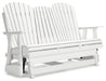 Signature Design White Glider Loveseat