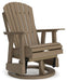 Signature Design Driftwood Swivel Glider Chair