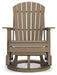 Signature Design Driftwood Swivel Glider Chair