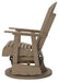 Signature Design Driftwood Swivel Glider Chair