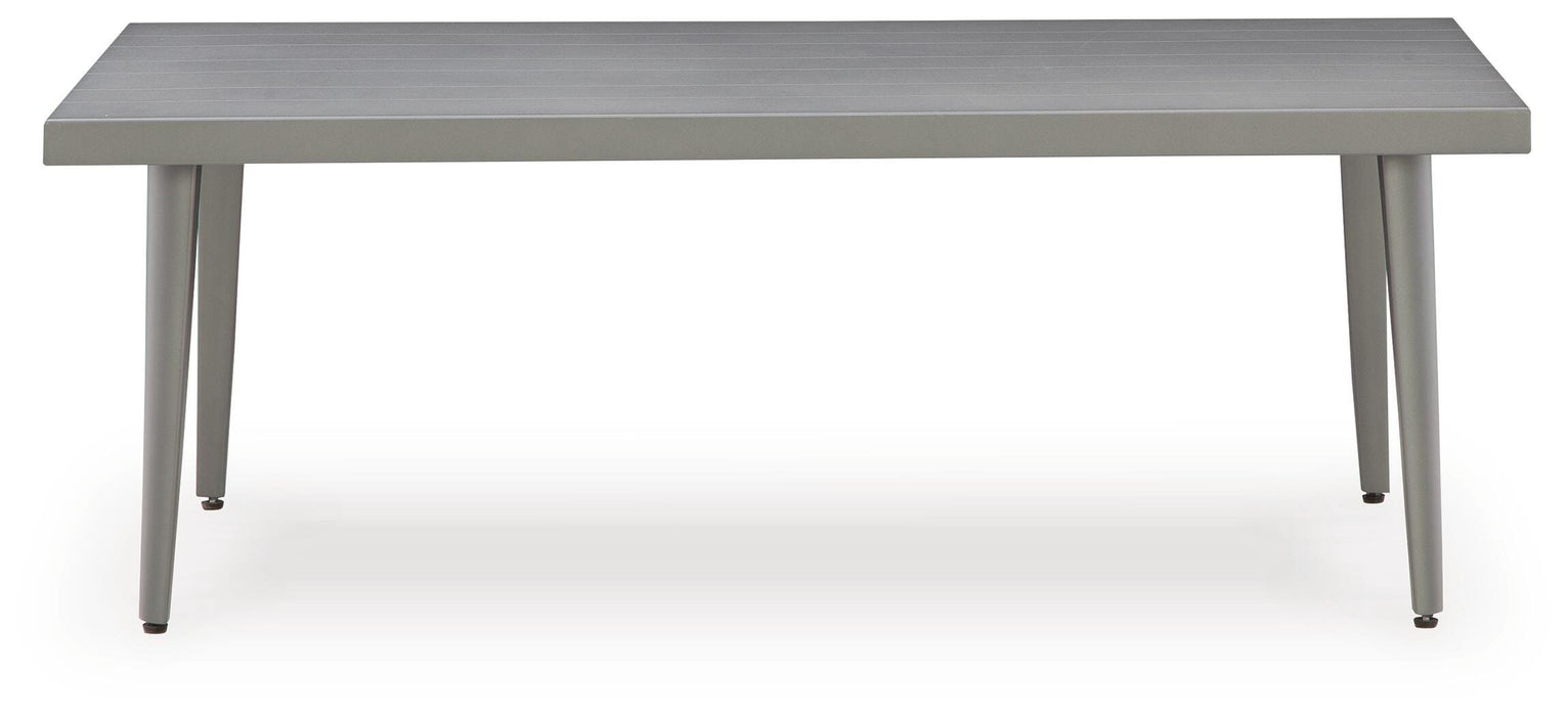 Signature Design Gray/Blue Sofa/Chairs/Table Set (4/CN)