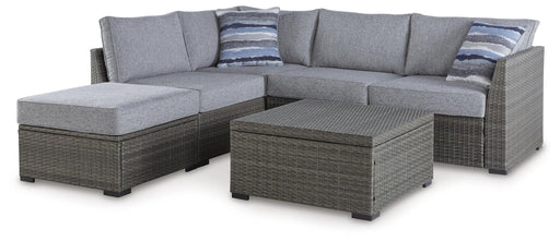 Signature Design Gray LoveseatSEC/OTTO/TBL Set(4/CN)