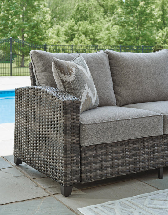Signature Design Gray Sofa/Chairs/Table Set (4/CN)
