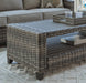Signature Design Gray Sofa/Chairs/Table Set (4/CN)