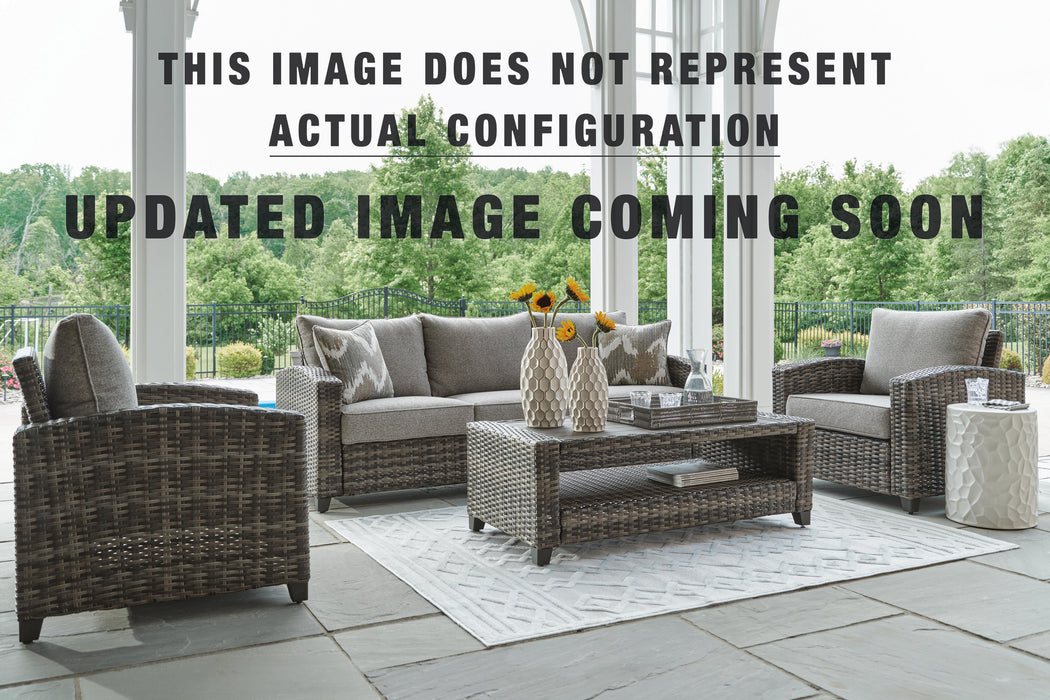 Signature Design Gray Sofa/Chairs/Table Set (4/CN)