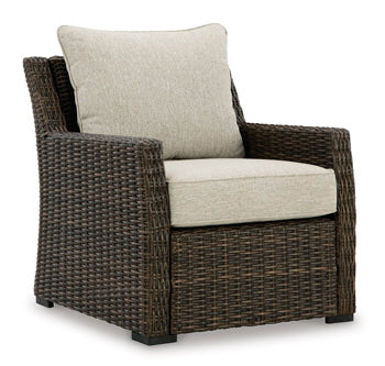 Signature Design Brown Lounge Chair w/Cushion (1/CN)
