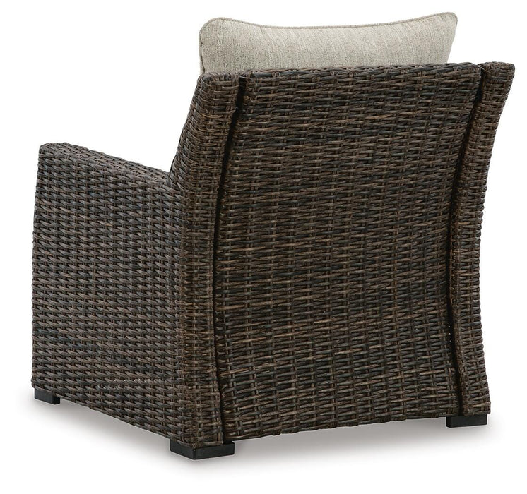 Signature Design Brown Lounge Chair w/Cushion (1/CN)