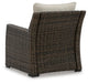 Signature Design Brown Lounge Chair w/Cushion (1/CN)