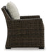 Signature Design Brown Lounge Chair w/Cushion (1/CN)