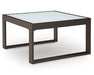 Signature Design Black/Gray Square Cocktail Table