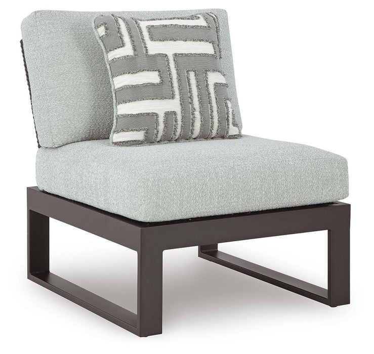 Signature Design Black/Gray 6-Piece Outdoor Sectional