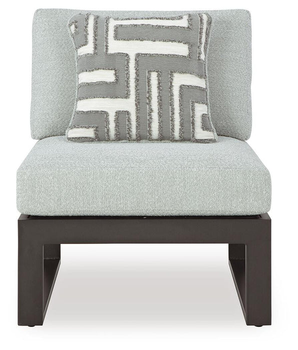 Signature Design Black/Gray 4-Piece Outdoor Sectional