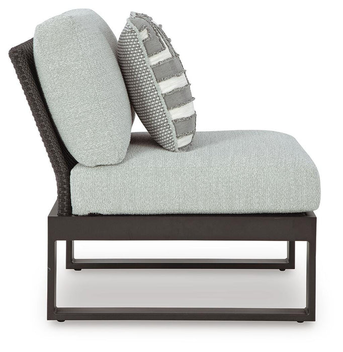 Signature Design Black/Gray 6-Piece Outdoor Sectional