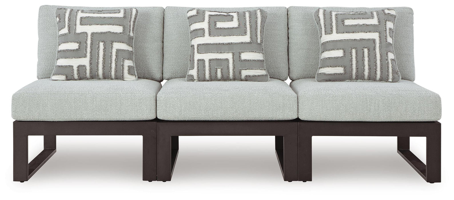 Signature Design Black/Gray 3-Piece Outdoor Sectional