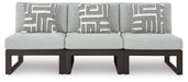 Signature Design Black/Gray 3-Piece Outdoor Sectional