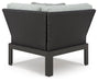 Signature Design Black/Gray 4-Piece Outdoor Sectional