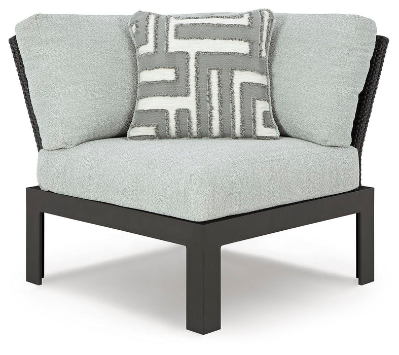 Signature Design Black/Gray 4-Piece Outdoor Sectional