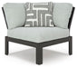 Signature Design Black/Gray 4-Piece Outdoor Sectional
