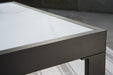Signature Design Black/Gray Square Cocktail Table
