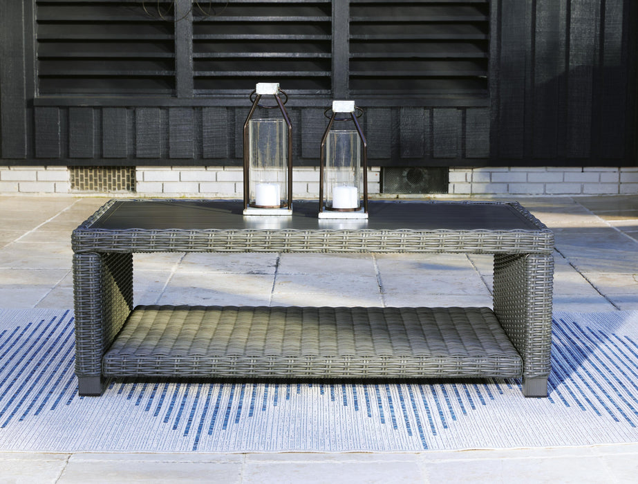 Signature Design Gray Rectangular Cocktail Table