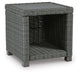Signature Design Gray Square End Table