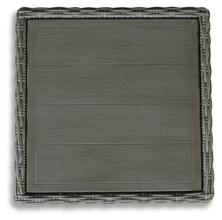 Signature Design Gray Square End Table