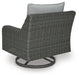 Signature Design Gray Swivel Lounge w/ Cushion