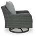 Signature Design Gray Swivel Lounge w/ Cushion