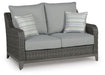 Signature Design Gray Loveseat w/Cushion