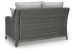 Signature Design Gray Loveseat w/Cushion