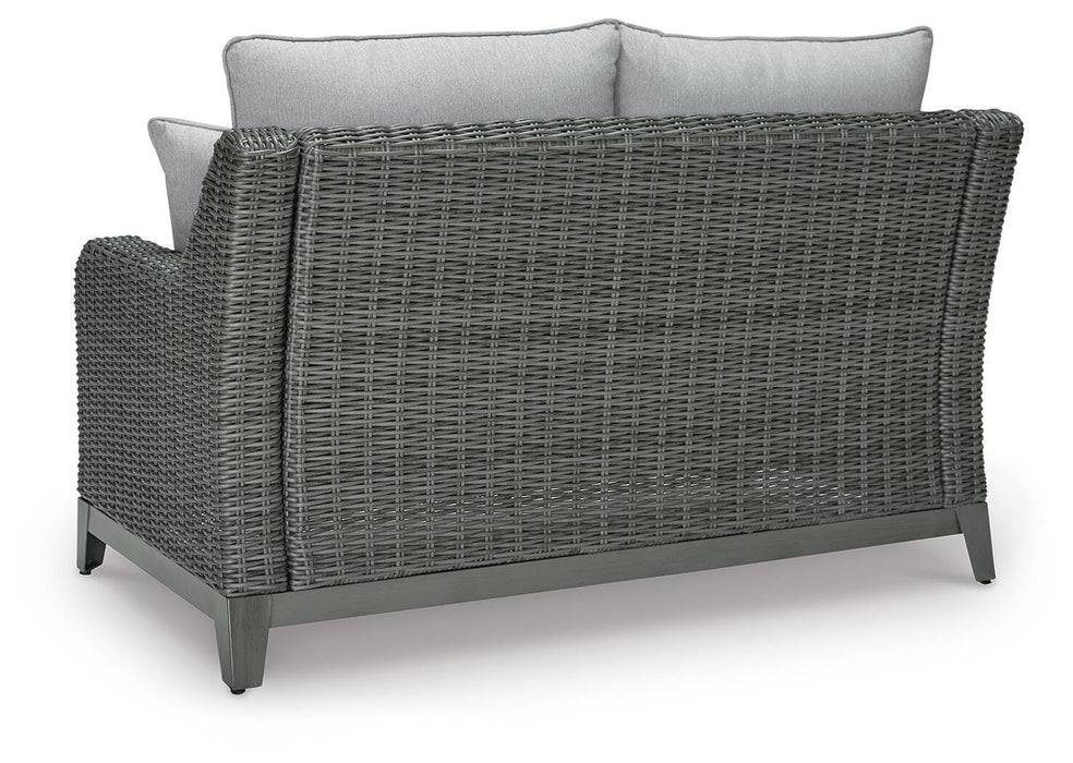 Signature Design Gray Loveseat w/Cushion