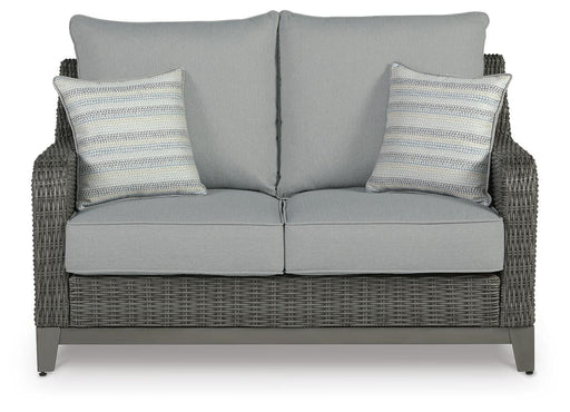 Signature Design Gray Loveseat w/Cushion