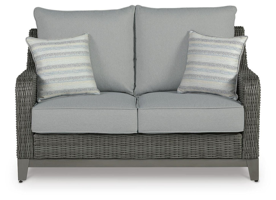 Signature Design Gray Loveseat w/Cushion