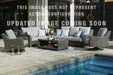 Signature Design Gray Loveseat w/Cushion