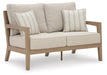Signature Design Driftwood Loveseat w/Cushion