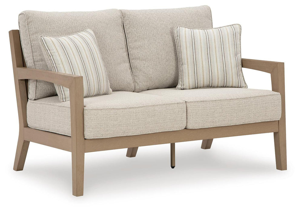 Signature Design Driftwood Loveseat w/Cushion