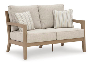 Signature Design Driftwood Loveseat w/Cushion