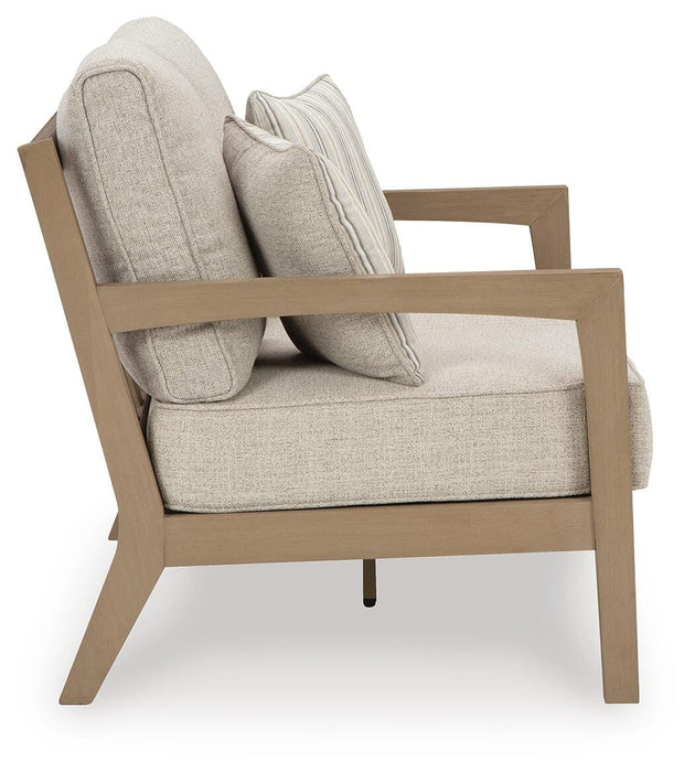 Signature Design Driftwood Loveseat w/Cushion