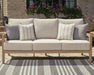 Signature Design Driftwood Sofa with Cushion