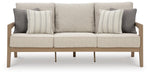 Signature Design Driftwood Sofa with Cushion
