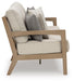 Signature Design Driftwood Sofa with Cushion