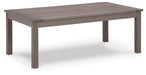 Signature Design Brown Rectangular Cocktail Table